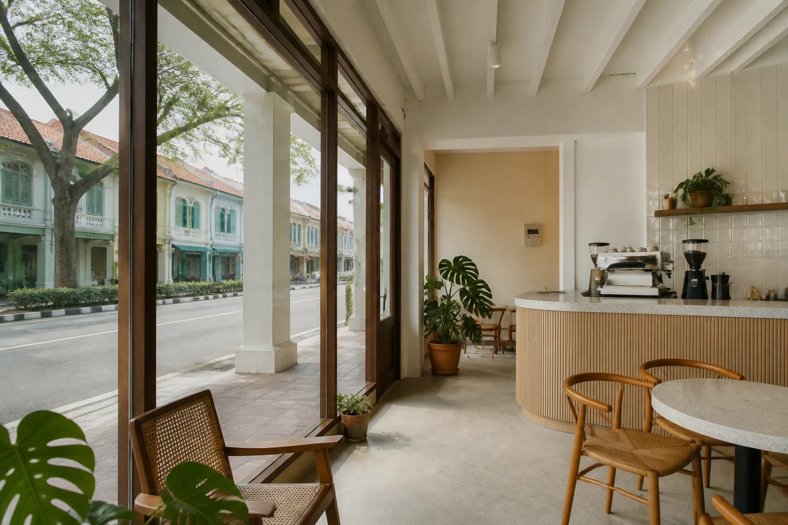 Reference image of a commercial interior in the finishes we work in