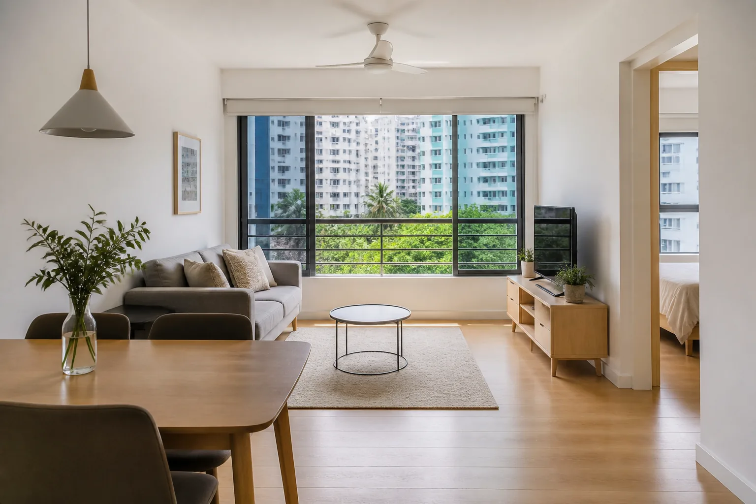 Reference image of a hdb interior in the finishes we work in